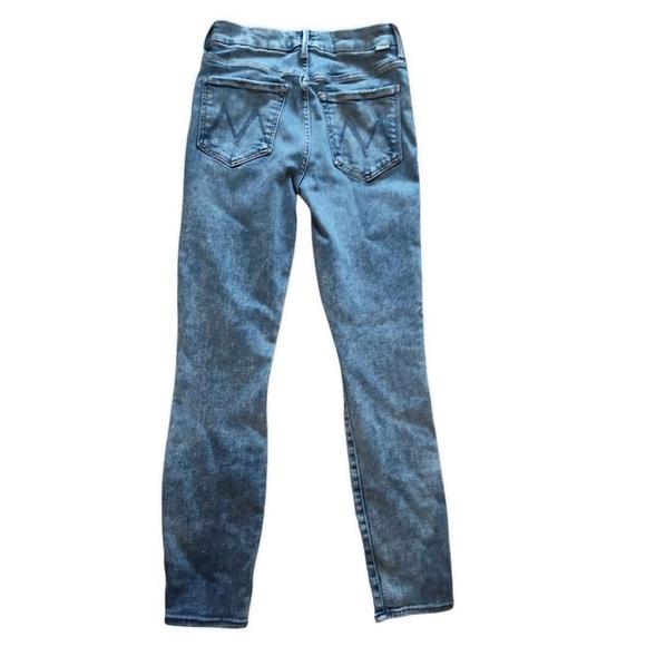 MOTHER Jeans High Rise Blue Skinny Fit - Picture 2 of 8